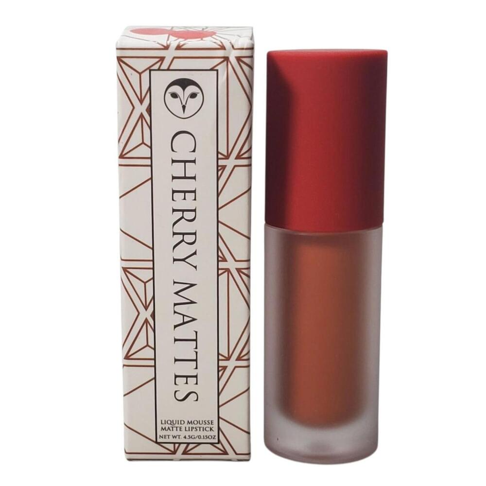 Hank & Henry Cherry Mattes Liquid Mousse Matte Lipstick In Shade Brick Haus